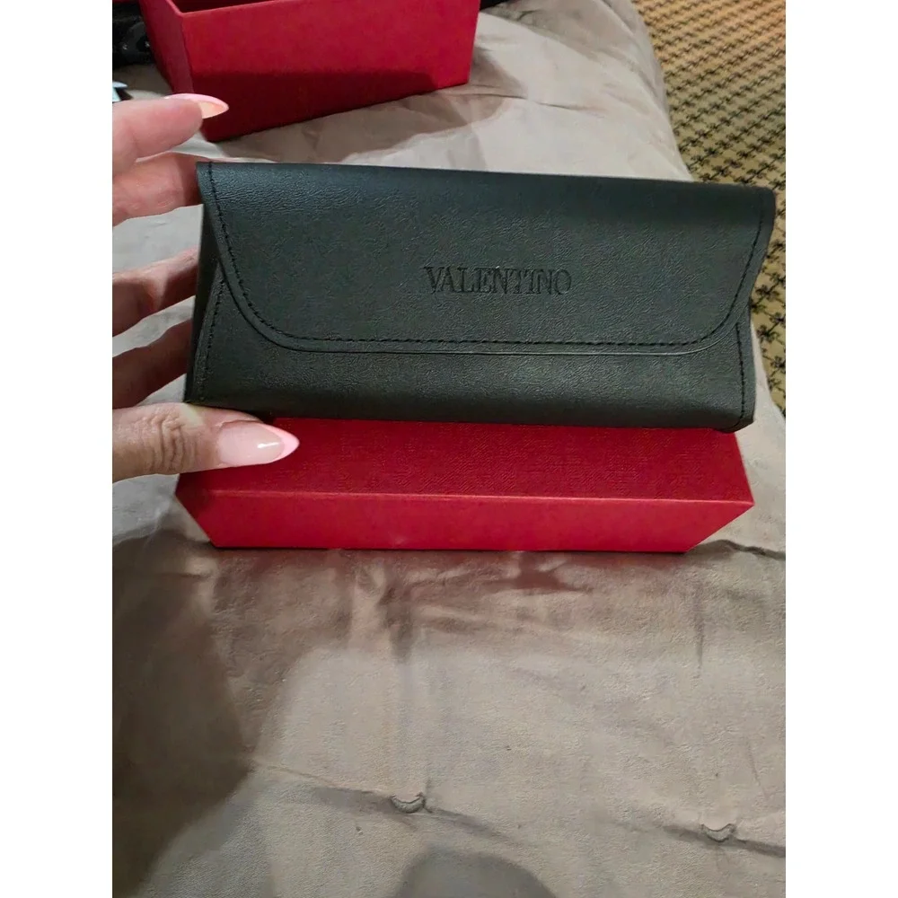 Valentino x Puyi VLTN Square Sunglasses Black Acetate Rockstud VA4080
